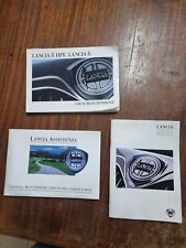 Manuale uso e manutenzione Lancia Delta Seconda Serie Hpe