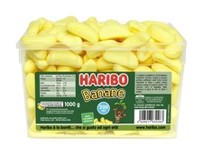 Caramelle Gommose Haribo MAXI FORMATO 1 KG Gusto Frutta Banana, Feste, Eventi