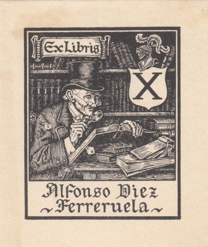 Exlibris etichetta libro - exlibris,