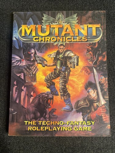 Mutant chronicles book - chronicles, techno