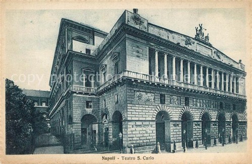 Napoli teatro san carlo - napoli,
