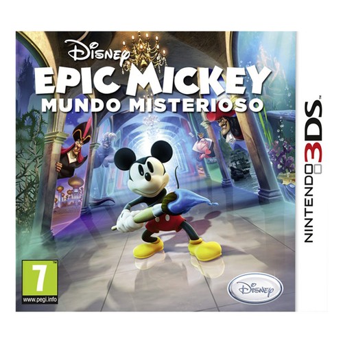 Epic mickey mundo misterioso - mickey,