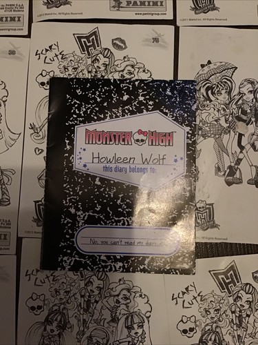 Monster high diary howleen - monster,