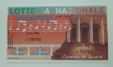 28° BIGLIETTO LOTTERIA
