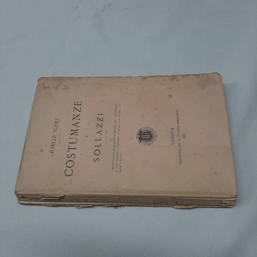 Costumanze e - (achille, neri)