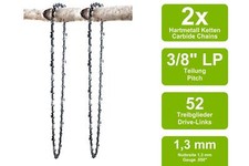 2 catene per sega in metallo
