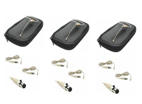 Tan earset mic - 3, with