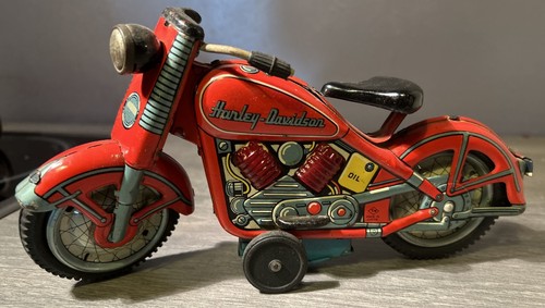 Moto ancienne tôle harley - tÔle,