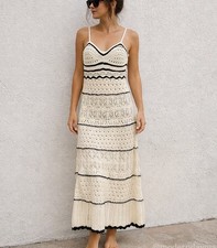 Maxi abito Zara maglia