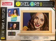 Quercetti 0774 Pixel Art 8 Take a Selfie, Multicolore, 9600 Chiodini