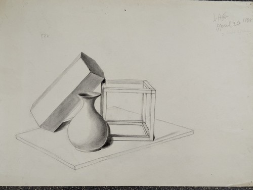 Disegno originale carboncino