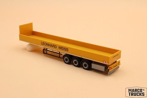 Herpa flatbed trailer