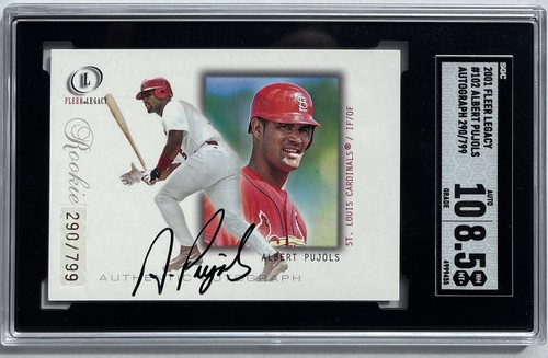 Albert pujols 2001 fleer - albert,