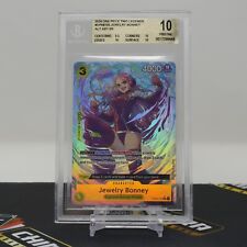 BGS 10 PRISTINE Jewelry Bonney Alt Art #OP08-105 Two Legends English One Piece