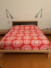 camera da letto completa usata in legno massello Molteni&C