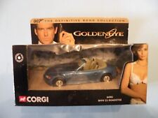 CORGI BMW Z3 ROADSTER JAMES BOND GOLDENEYE - OTTIMO SCALA 1:43 CON BOX