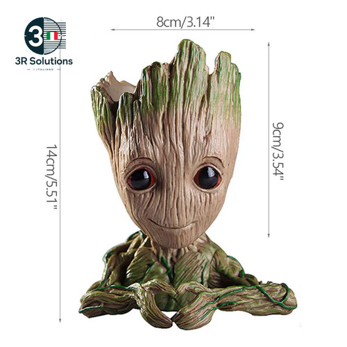 Baby groot vaso fiori - baby,