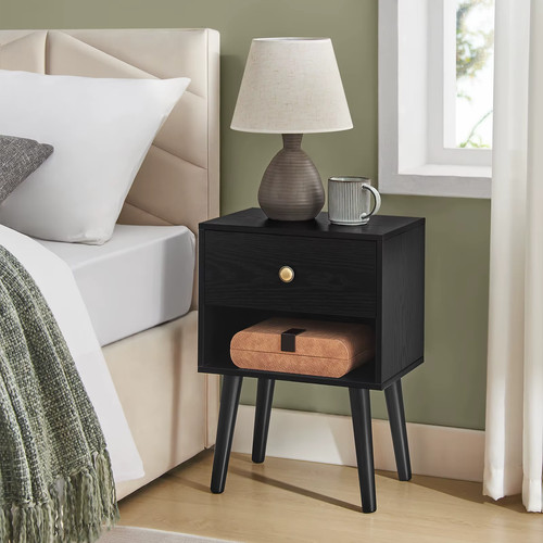Set black modern bedside - set, 2