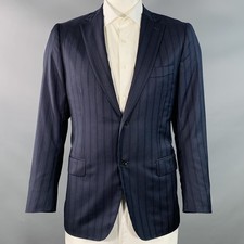 Isaia Taglia 42 Regolare Blu