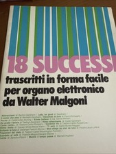 18 Successi Trascritti In Forma Facile Per Organo- Walter Malgoni