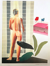 David Hockney Litografia COA
