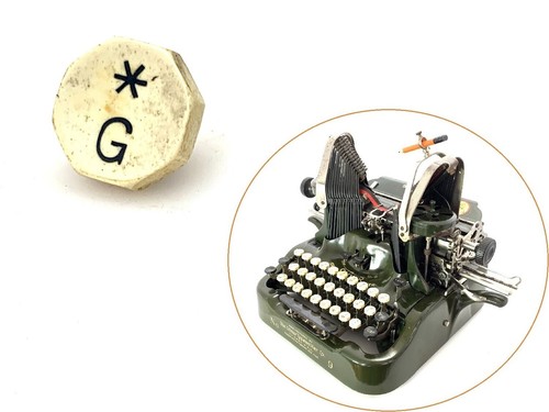 Oliver typewriter key - typewriter,