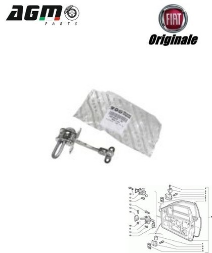 Cerniera tirante fermaporta - cerniera,