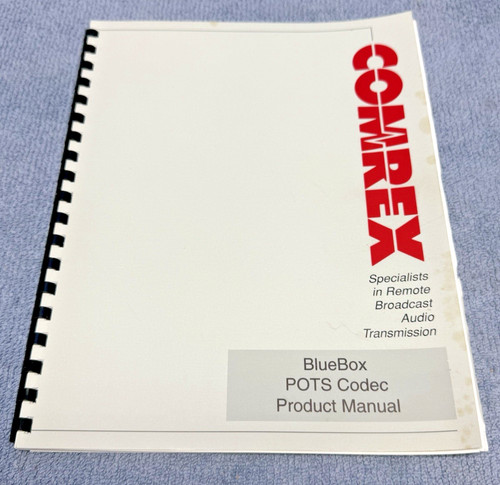 Comrex bluebox pots codec - bluebox,