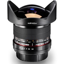 Obiettivo fisheye 8mm per - fisheye,