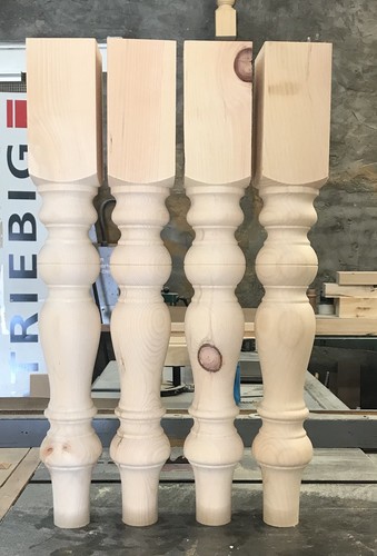 Gambe per tavolo grosse per