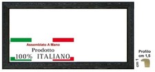 Cornice in legno nera classica