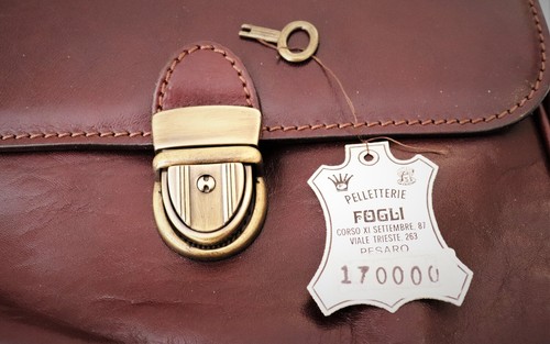 Borsello con tracolla - tracolla, "fogli"