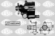 7074001 SASIC Pompa idraulica