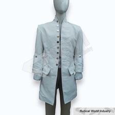 Cappotto uomo bianco lana