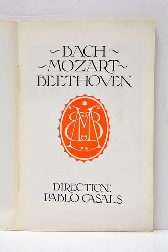 Casals bach mozart beethoven - casals,