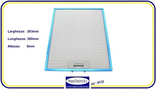 Filtro metallo cappa whirlpool - filtro,