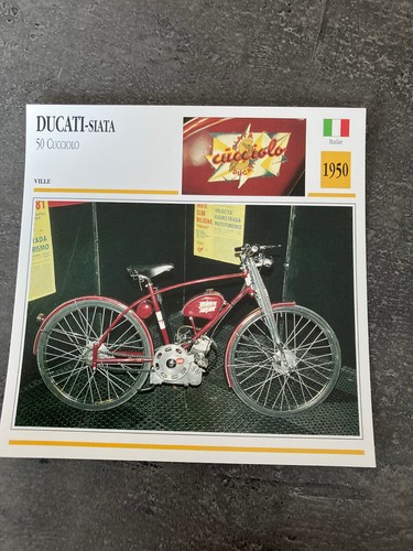 Carte fiche moto - fiche, collection
