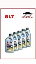 5 LITRI OLIO MOBIL  SUPER 2000 X1 10W40 ACEA A3/B3 API SL 229.1 501 01 505 00