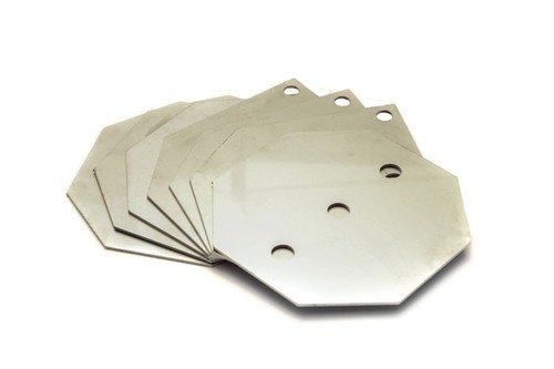 Piastra elettrodo acciaio inox
