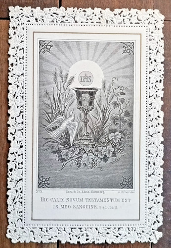 Primi 900 holy card - holy, canivet