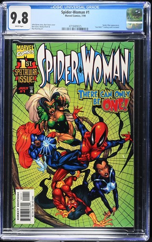 Spider woman cgc 8 pagine - spider-woman, #1
