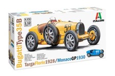 Modellino automobile 1/12 Bugatti Type 35B-Targa Florio'28/Monaco GP '30-ITALERI