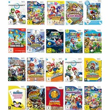 Nintendo Wii tutti i giochi Mario a scelta: Kart, Galaxy, New Super Bros, Wario