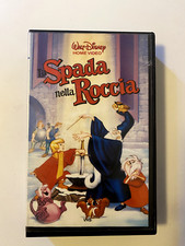home video WALT DISNEY- La spada nella roccia -vhs no dvd- ROMBO NERO