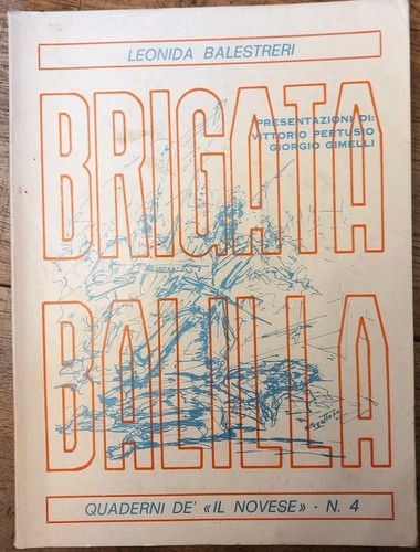 Libro brigata balilla - brigata,