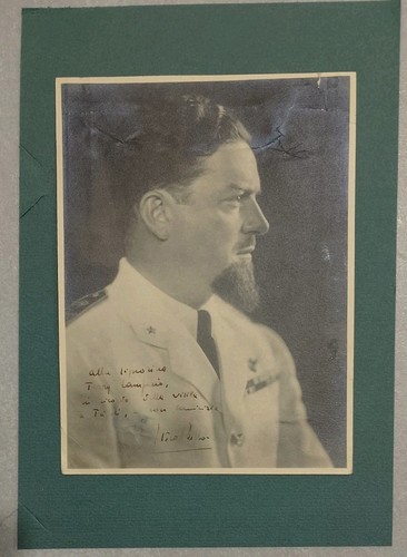 Italo balbo autografo dedica - balbo,
