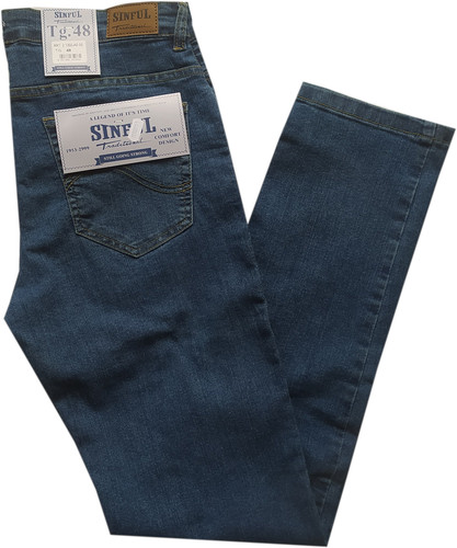 Jeans uomo tasche taglia - uomo, 5