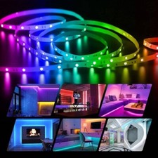 5050 Strisce LED 3M Luci Sincronizzazione Musicale Cambio Colore App/telecomand