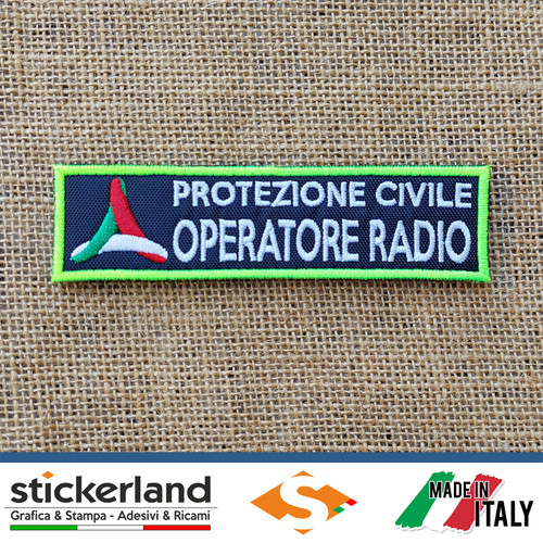 Toppa patch protezione civile - patch,