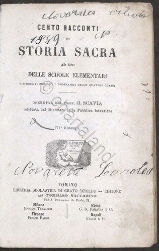 Scavia cento racconti di - scavia,